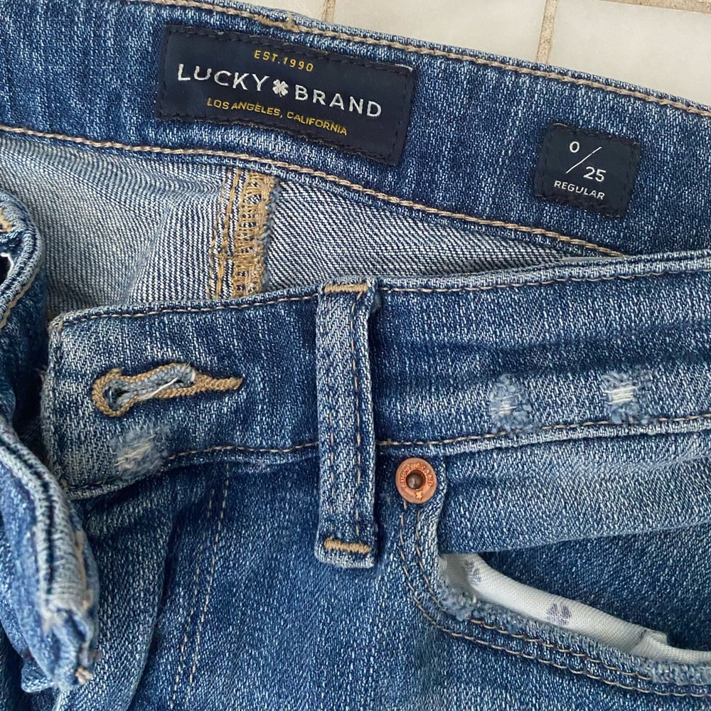 Lucky brand blue jeans